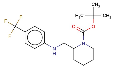 1-BOC-2-[(4-TRIFLUOROMETHYL-PHENYLAMINO)-METHYL]-PIPERIDINE